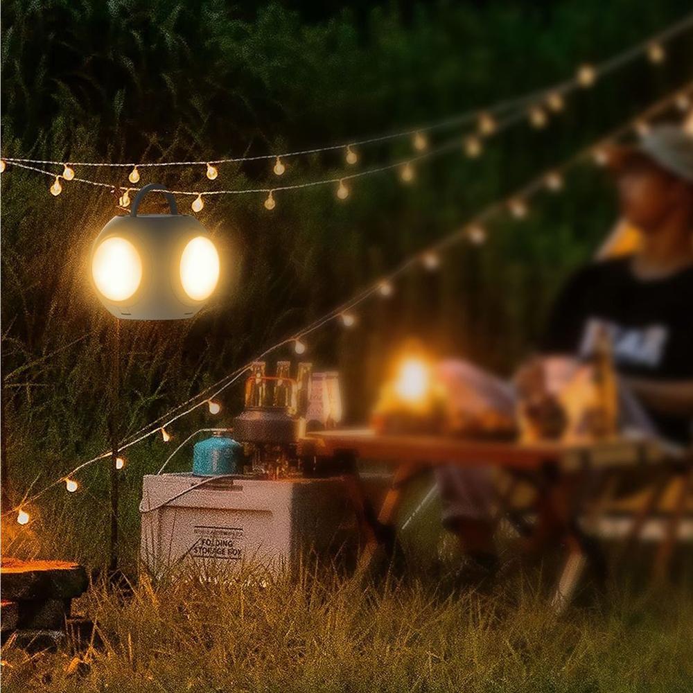 Portable Camping Lantern Flashlight With 10000mAh Power Bank And Foldable Ambient Light 10