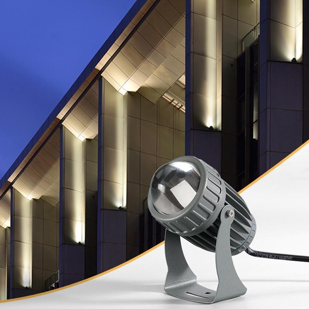 10W LED Outdoor Spotlight IP66 Waterproof Wall Landscape Beam Light 1