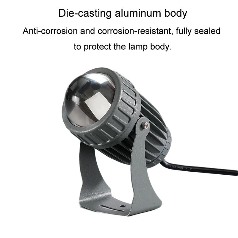 10W LED Outdoor Spotlight IP66 Waterproof Wall Landscape Beam Light 6