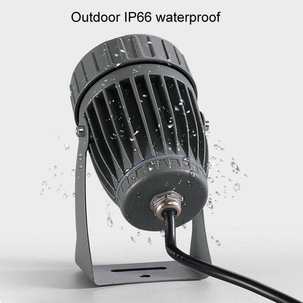 10W LED Outdoor Spotlight IP66 Waterproof Wall Landscape Beam Light 9