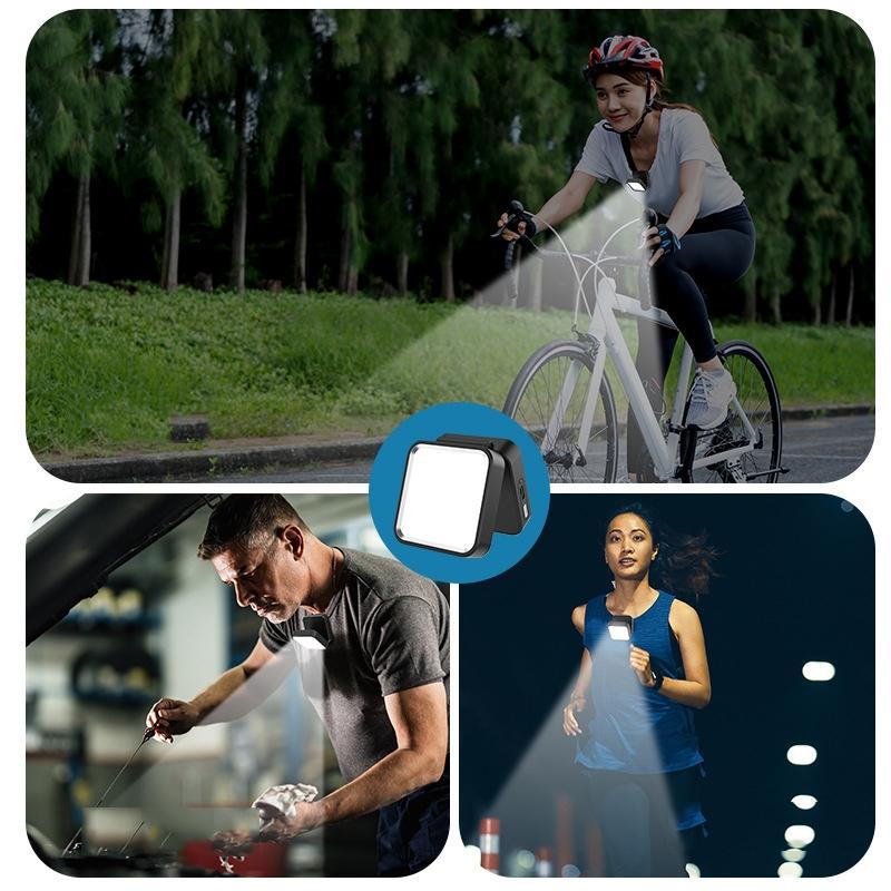Rechargeable Clip On Reading Light For Camping Cycling Night Fishing 12
