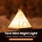 Rechargeable Camping Night Light With Timer Adjustable Warm Ambient Lighting 3