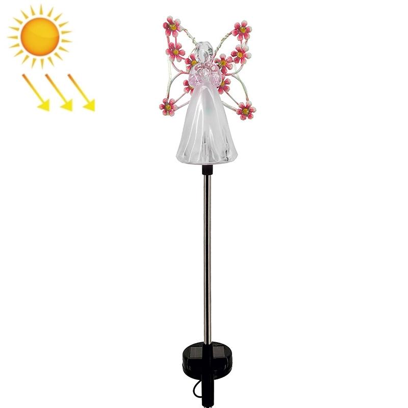 Solar Angel Garden Stake Light Waterproof Outdoor Patio Decor Lamp 4