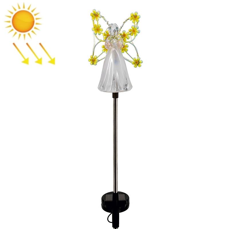 Solar Angel Garden Stake Light Waterproof Outdoor Patio Decor Lamp 9