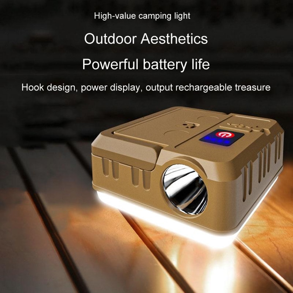USB Rechargeable LED Camping Tent Light With 5 Modes Waterproof Design 2