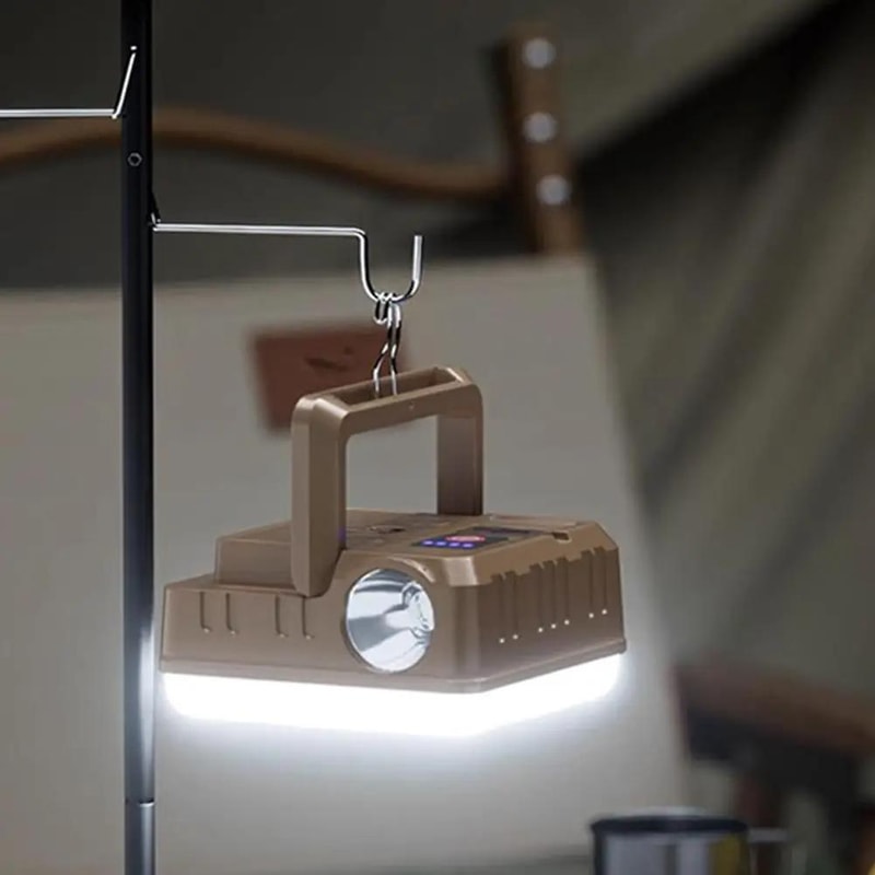 USB Rechargeable LED Camping Tent Light With 5 Modes Waterproof Design 0