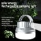 Solar Camping Lantern With Portable Power Bank Vintage LED Tent Light 6