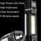 Rechargeable Camping Light With Magnetic Base Foldable Hook Portable LED Work Lamp 7