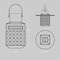 Rechargeable LED Camping Lantern With Power Bank Waterproof Emergency Light 1