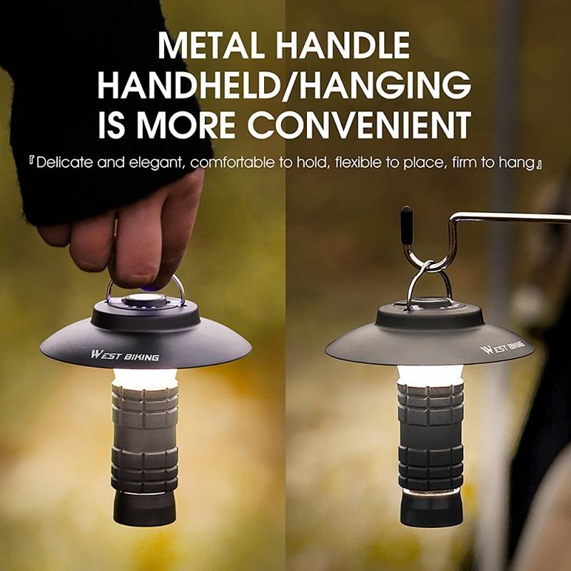 Camping Lantern Portable Magnetic LED Emergency Light 12