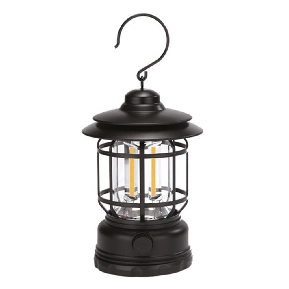 VintageGlow Camping Lantern USB Rechargeable Retro Emergency Light 10