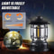 VintageGlow Camping Lantern USB Rechargeable Retro Emergency Light 5