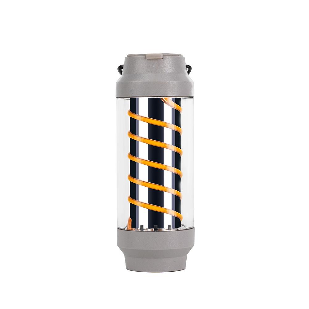 Portable Camping Lantern USB Rechargeable Waterproof Tent Light With Candle Glow Flashlight Modes 2