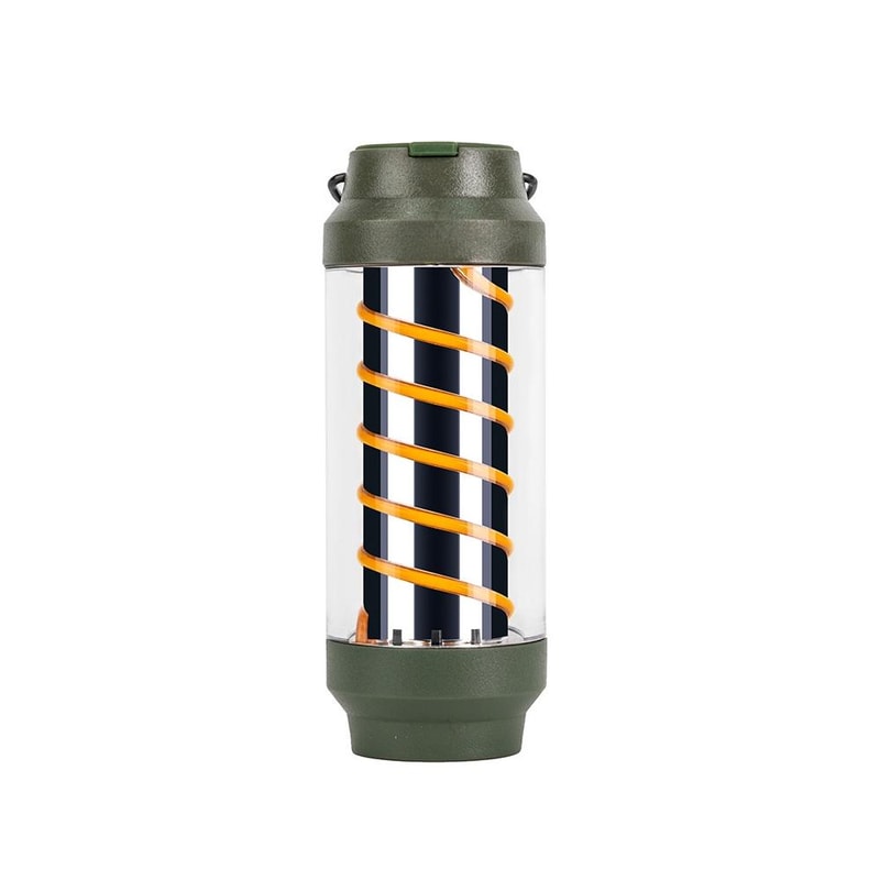 Portable Camping Lantern USB Rechargeable Waterproof Tent Light With Candle Glow Flashlight Modes 6