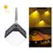 SolarGlow LED Garden Wall Lamp With Warm Color Changing Light 1