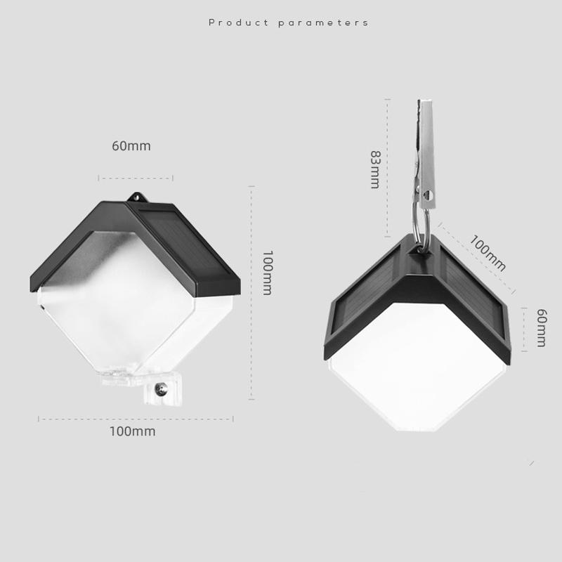 SolarGlow LED Garden Wall Lamp With Warm Color Changing Light 5
