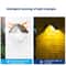 SolarGlow LED Garden Wall Lamp With Warm Color Changing Light 3