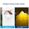SolarGlow LED Garden Wall Lamp With Warm Color Changing Light 3