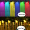 SolarGlow LED Garden Wall Lamp With Warm Color Changing Light 4