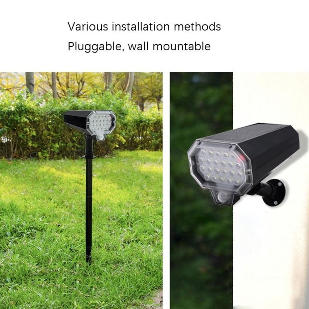 Solar Motion Sensor Light With 160 Auto Rotation IP65 Waterproof Security Design 5