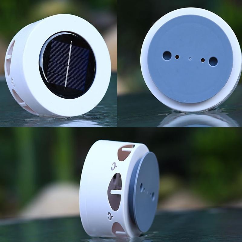 Solar Flower Pattern Wall Light For Garden Patio And Outdoor Landscape Decor 1