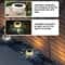 Solar Flower Pattern Wall Light For Garden Patio And Outdoor Landscape Decor 2