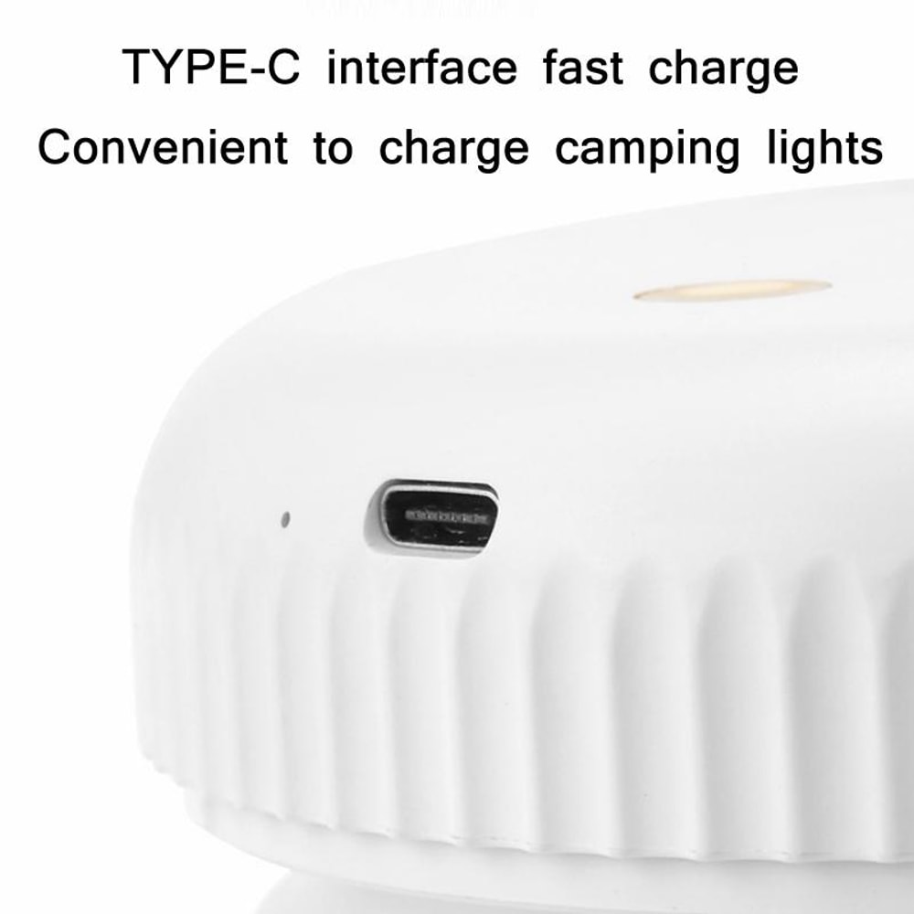 FoldLite Magnetic Camping Lantern With SOS Emergency Light USBC Rechargeable Foldable Design 2