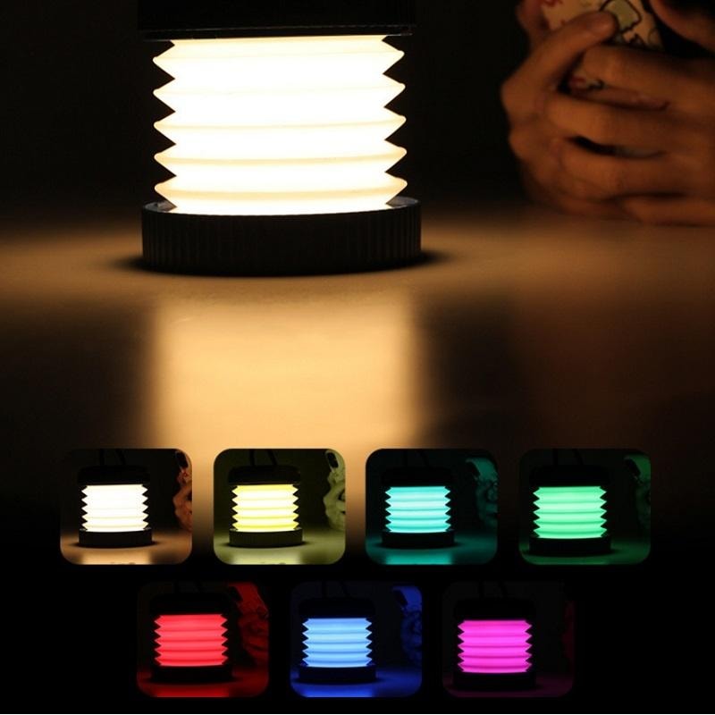 FoldLite Magnetic Camping Lantern With SOS Emergency Light USBC Rechargeable Foldable Design 8