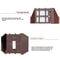 Solar LED Wall Light Outdoor Waterproof Garden Fence Lamp With Auto Dusk To Dawn Sensor 4
