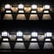 Solar LED Wall Light Outdoor Waterproof Garden Fence Lamp With Auto Dusk To Dawn Sensor 8