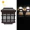 Solar LED Wall Light Outdoor Waterproof Garden Fence Lamp With Auto Dusk To Dawn Sensor 0
