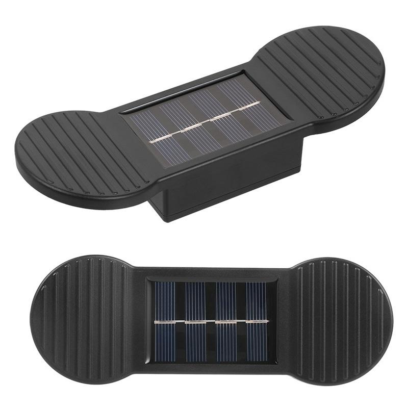 SolarGlow IP65 Solar Garden Lights Outdoor Waterproof LED Wall Lamp For Patio Steps Yard 4