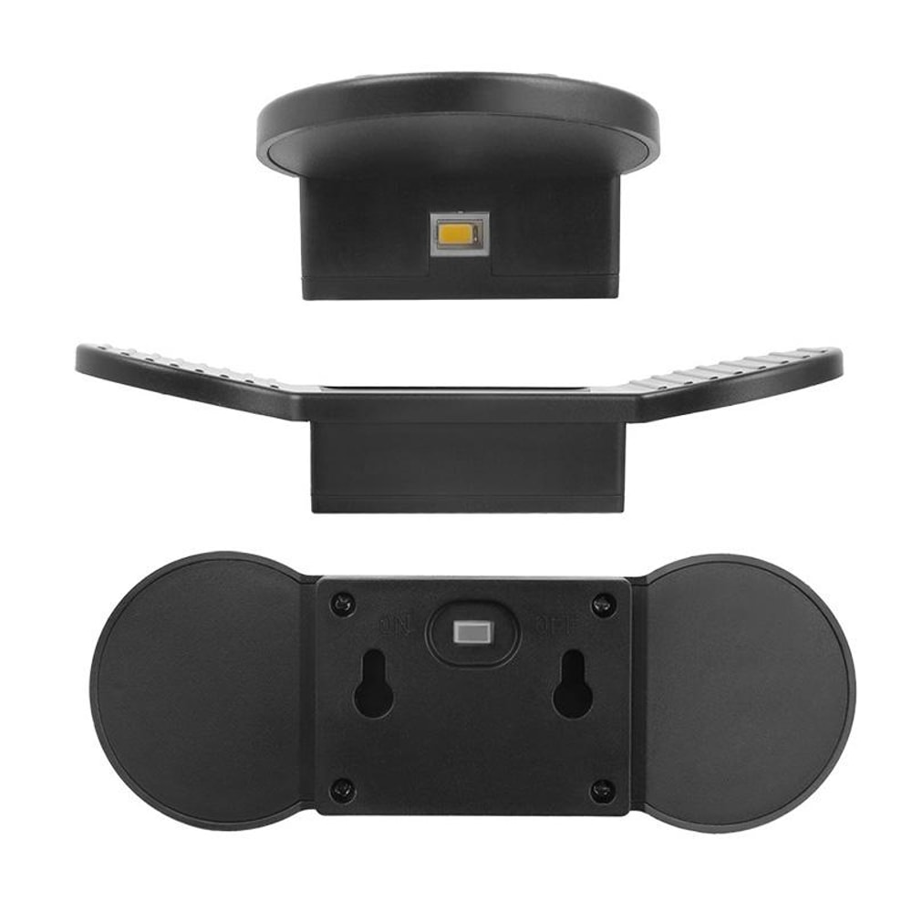 SolarGlow IP65 Solar Garden Lights Outdoor Waterproof LED Wall Lamp For Patio Steps Yard 5
