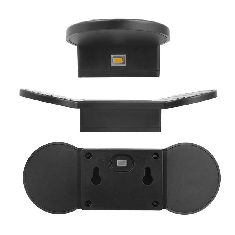 SolarGlow IP65 Solar Garden Lights Outdoor Waterproof LED Wall Lamp For Patio Steps Yard 5