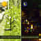 Solar Lotus Garden Lights With 16 LED Branch Stakes For Pathway And Lawn Decor 3