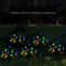 Solar Lotus Garden Lights With 16 LED Branch Stakes For Pathway And Lawn Decor 1