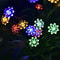 Solar Lotus Garden Lights With 16 LED Branch Stakes For Pathway And Lawn Decor 5