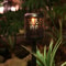 Solar Lotus Branch Garden Lights With Flickering Flame Effect For Outdoor Pathway Decor 0