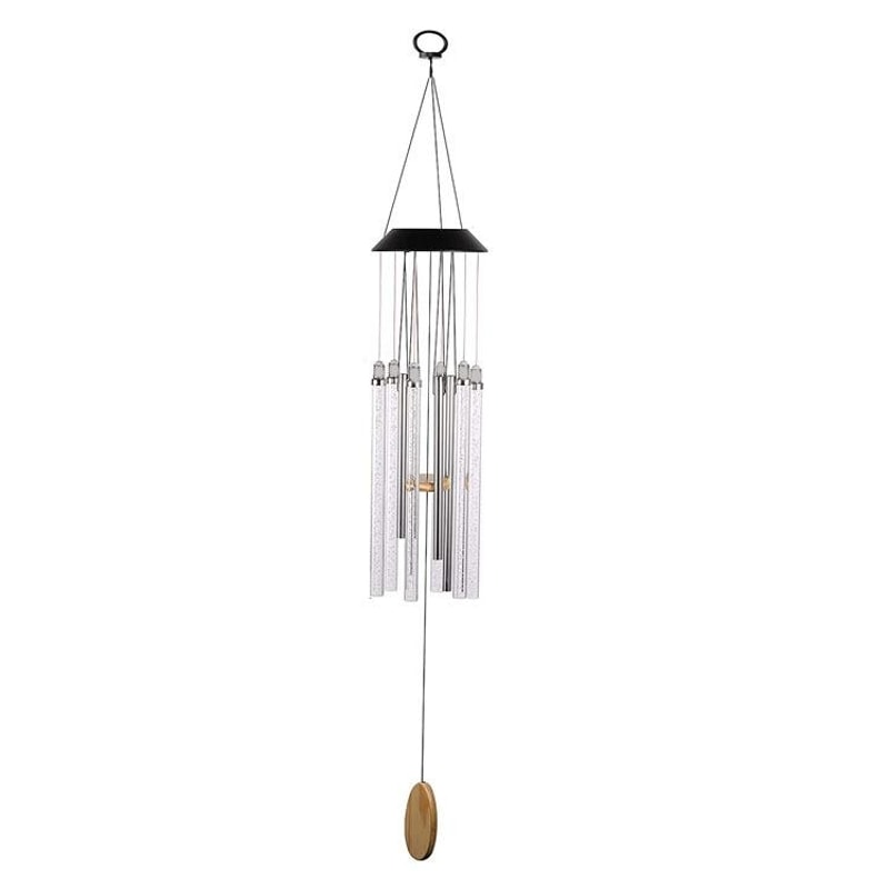 Solar Color Changing Wind Chime Light For Garden Patio And Outdoor Decor 1