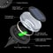 Solar LED Underground Garden Light For Pathway Lawn Courtyard Landscape Lighting 2