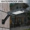 Remote Control Solar Wall Light With Motion Sensor IP65 Waterproof 56 LED Security Lamp 4