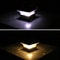 Solar LED Fence Post Light For Garden Pathways Outdoor Landscape Decor 5