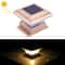 Solar LED Fence Post Light For Garden Pathways Outdoor Landscape Decor 3