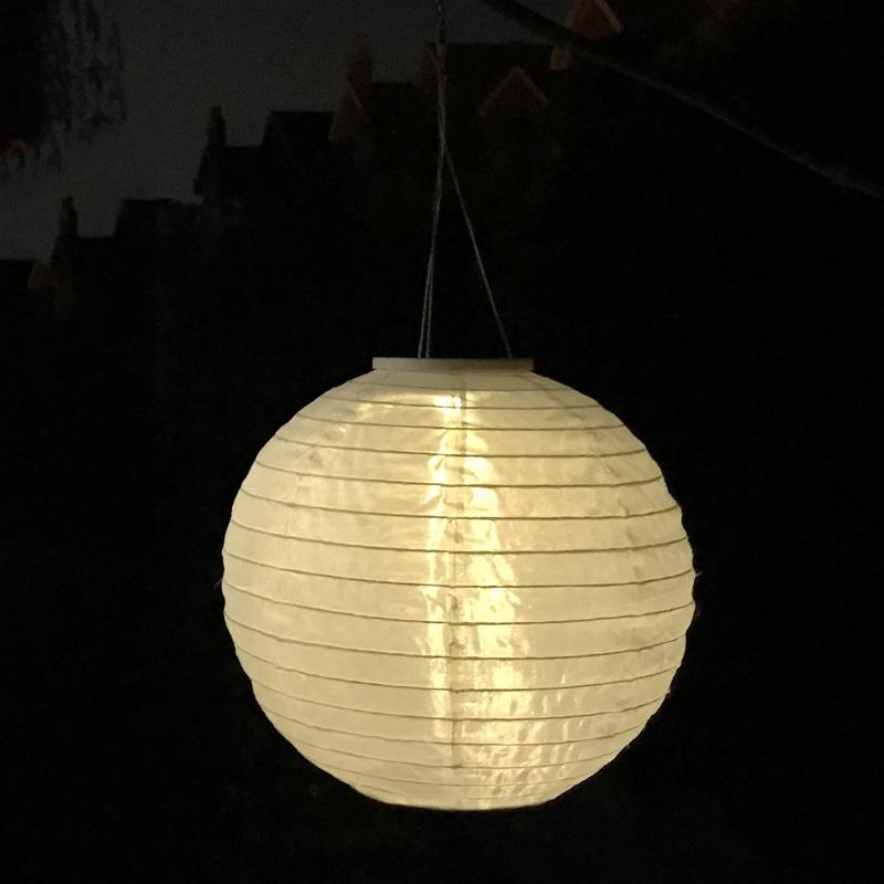 Solar Hanging Lantern Outdoor LED Garden Light For Weddings Patio Decor Festival Ambiance 7