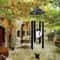 Solar Wind Ring Garden Light Waterproof Hanging LED Lantern 3
