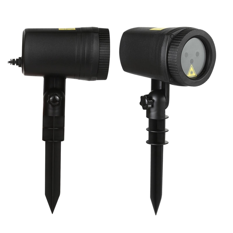 Remote Control Outdoor Laser Projector Light For Courtyard Holiday Garden Decor 5