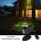 Remote Control Outdoor Laser Projector Light For Courtyard Holiday Garden Decor 8