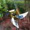 Solar Windmill Garden Lights 2 Pack Waterproof LED Lawn Decor With Auto On Off 4