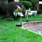 Solar Windmill Garden Lights 2 Pack Waterproof LED Lawn Decor With Auto On Off 1