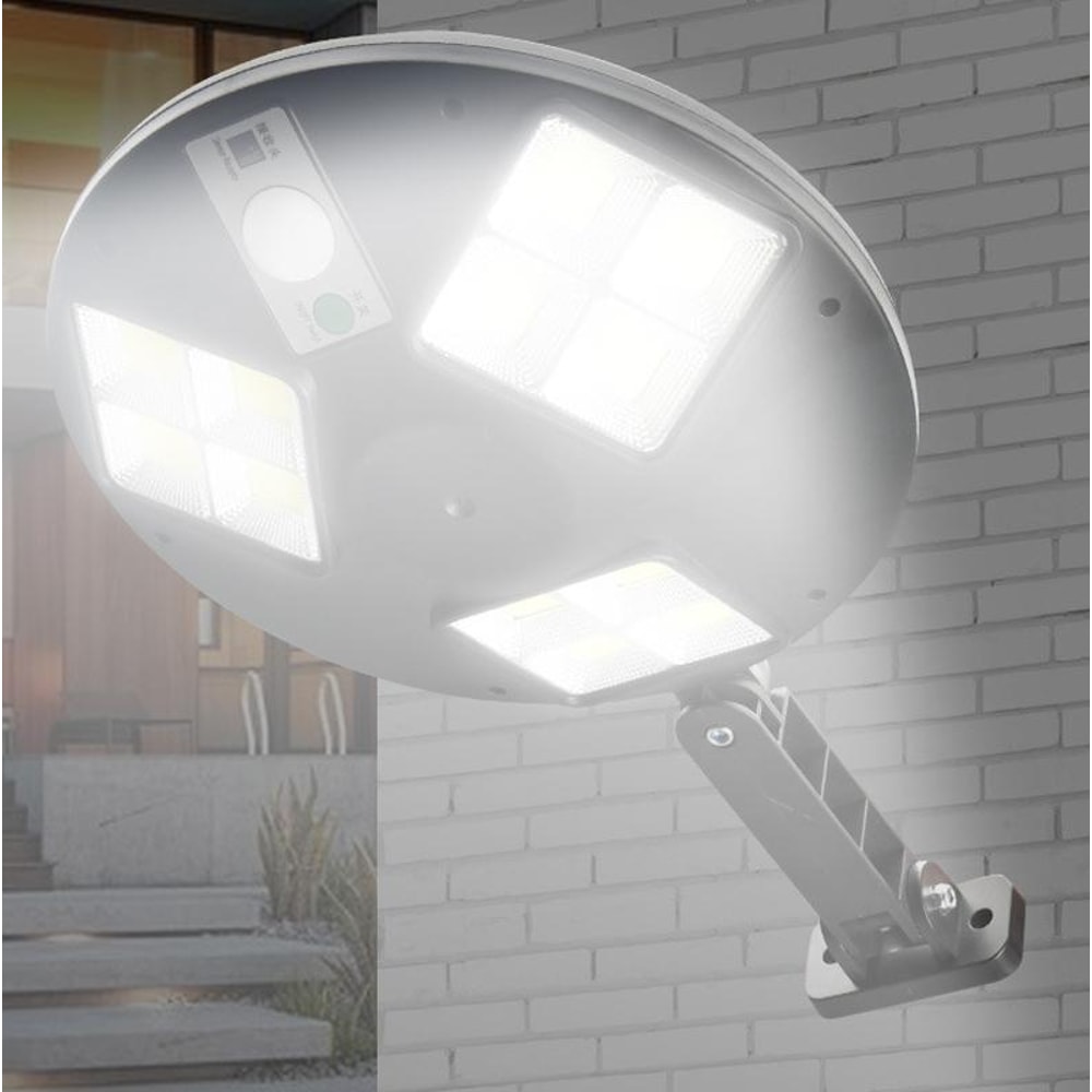 144 LED Solar Motion Sensor Wall Light With Remote Control For Outdoor Garden Security 8